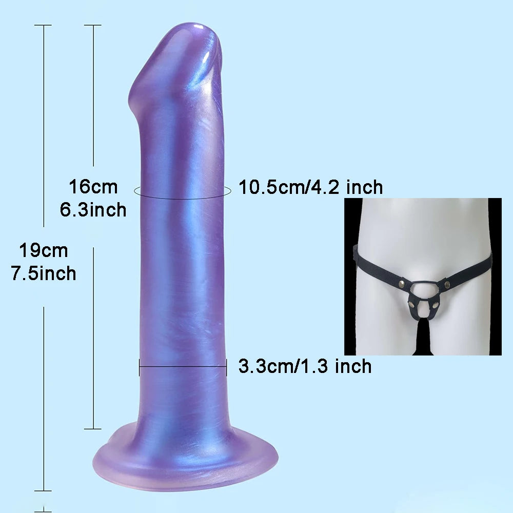 Realistic Beginners Jelly Dildo