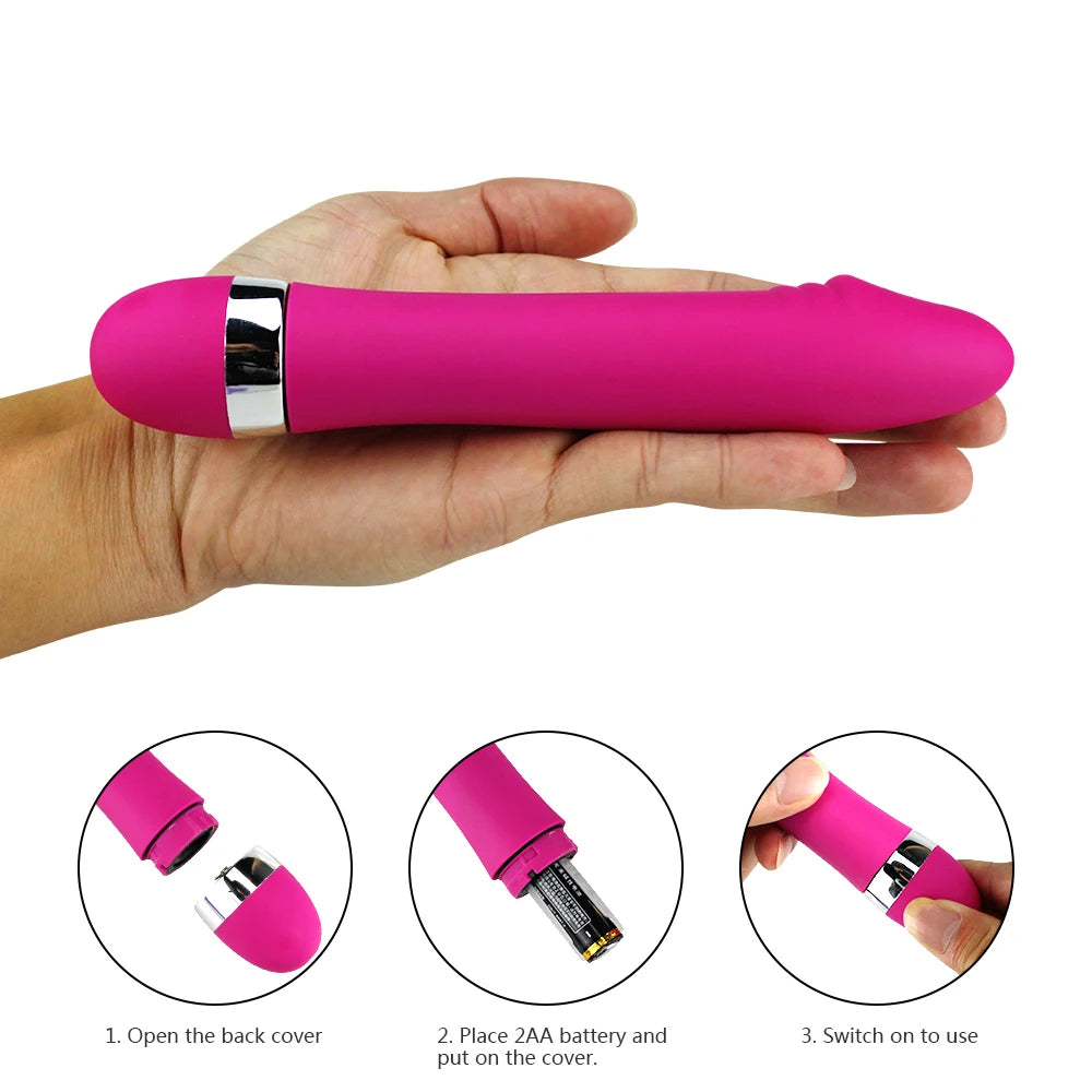 Realistic Dildo Mini Vibrator