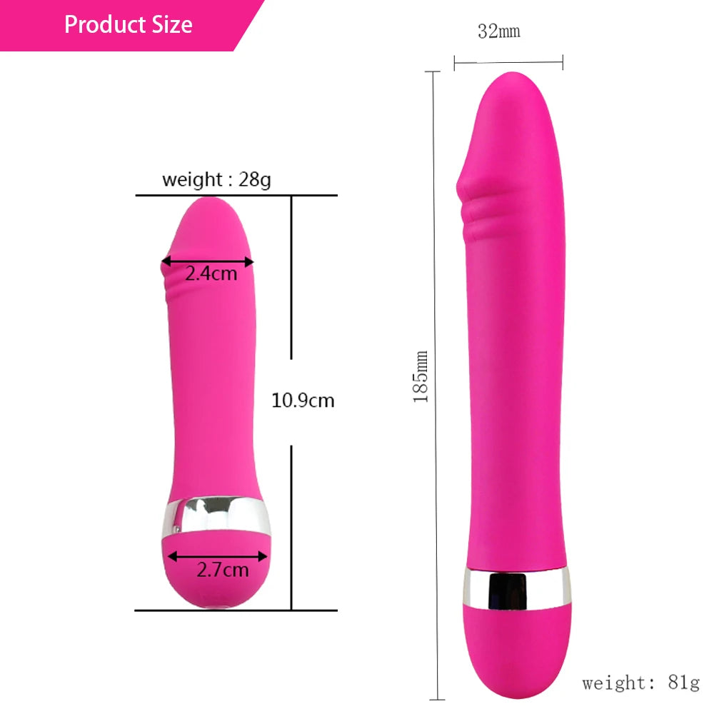 Realistic Dildo Mini Vibrator