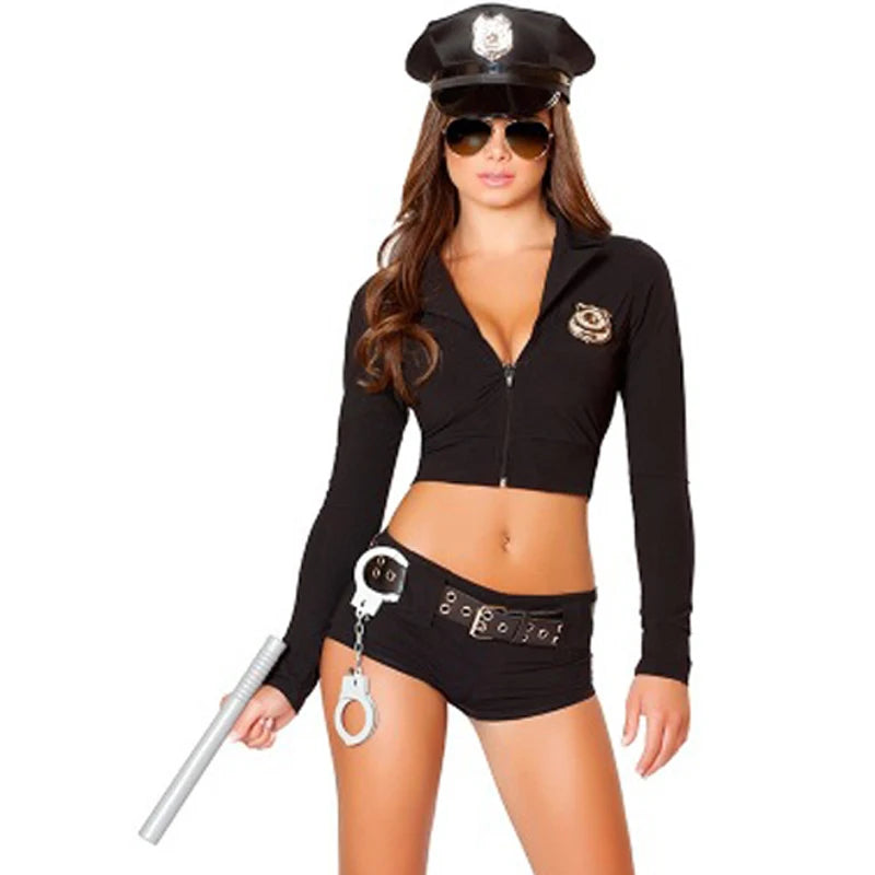 Lady Sexy Police Cop Costume