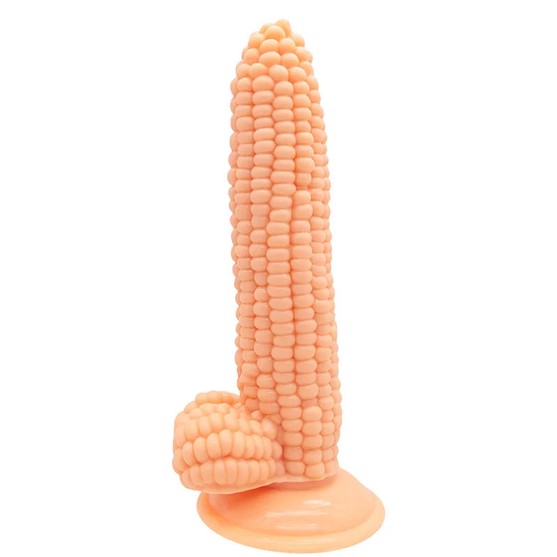 Transparent Colored Suction Cup Dildo