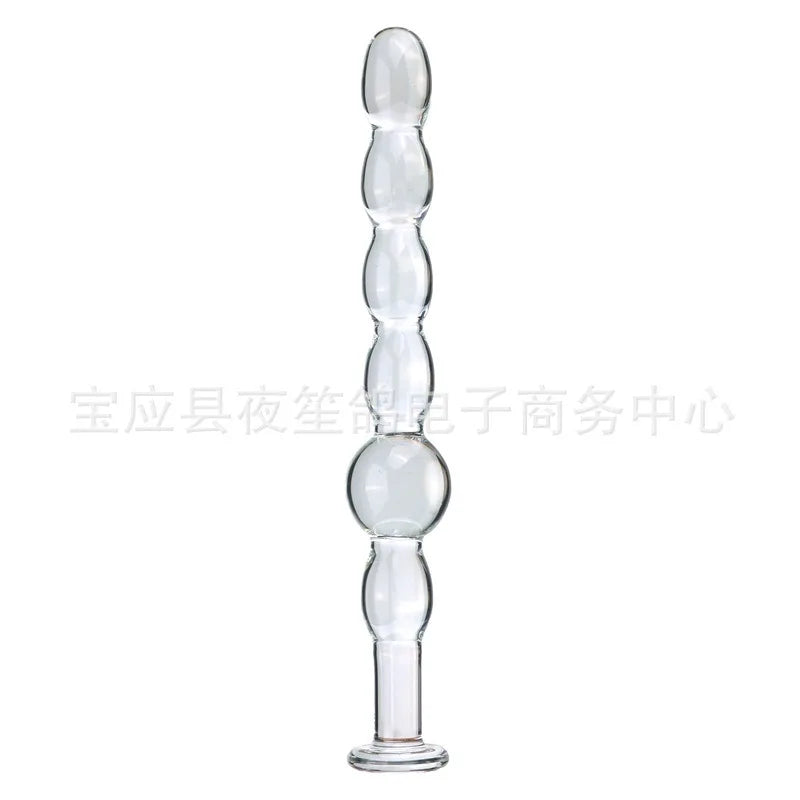 Small glass Anal Plug