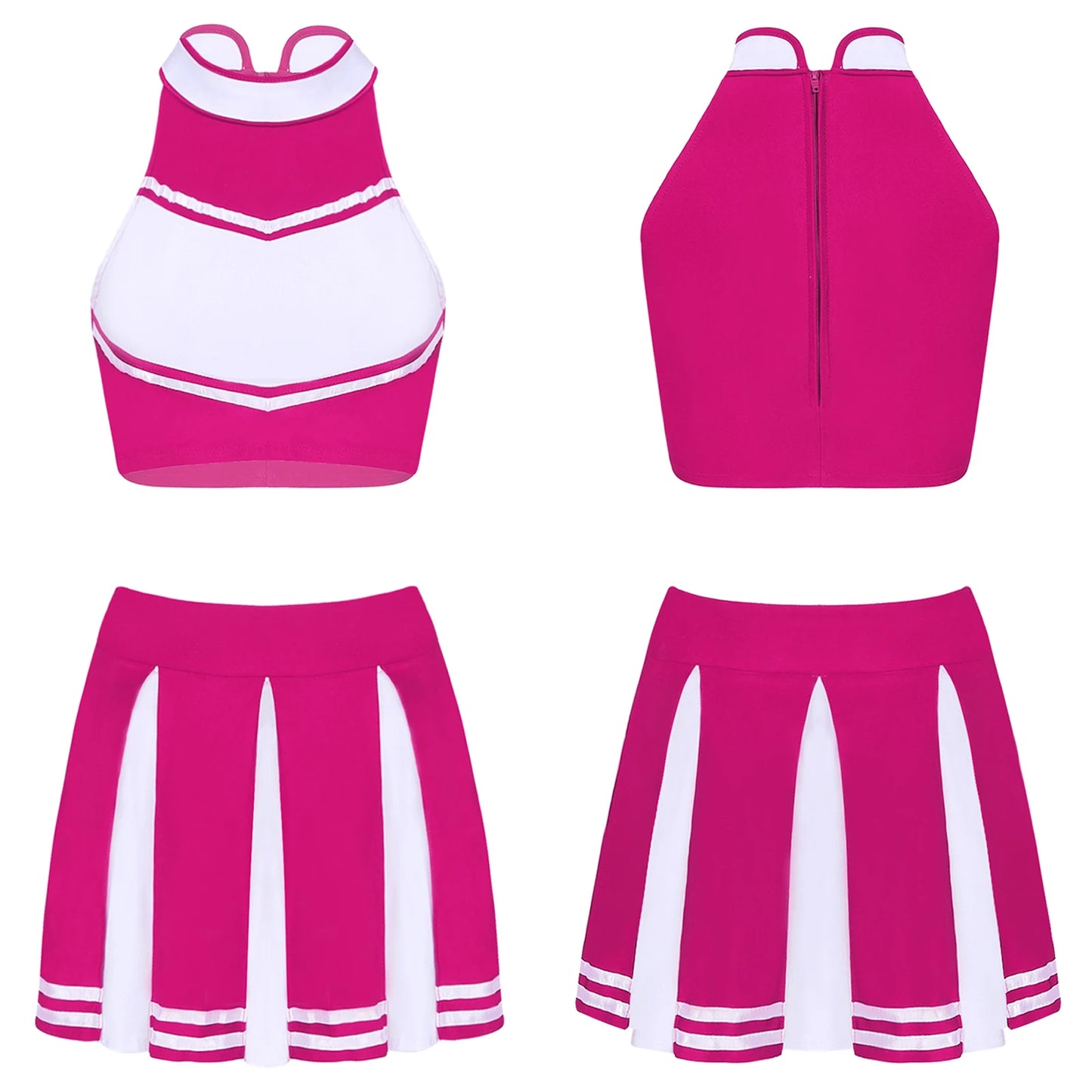 Adults Cheerleading Uniform Dance Costume