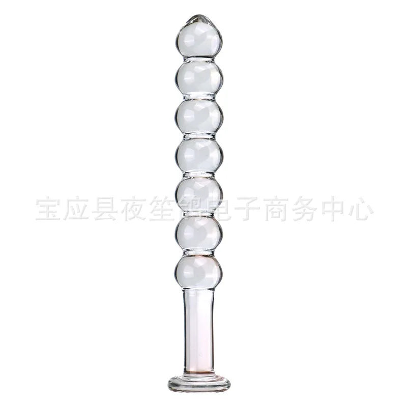 Small glass Anal Plug