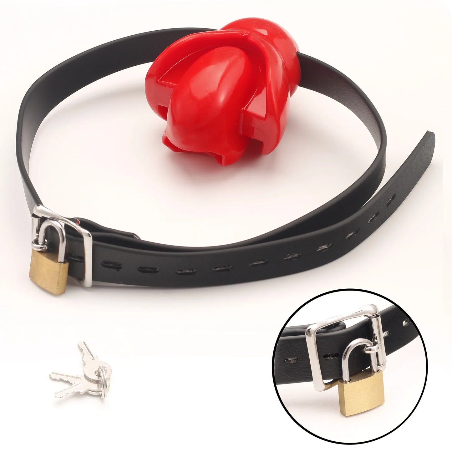 Bdsm Silicone Mouth Gag Bondage