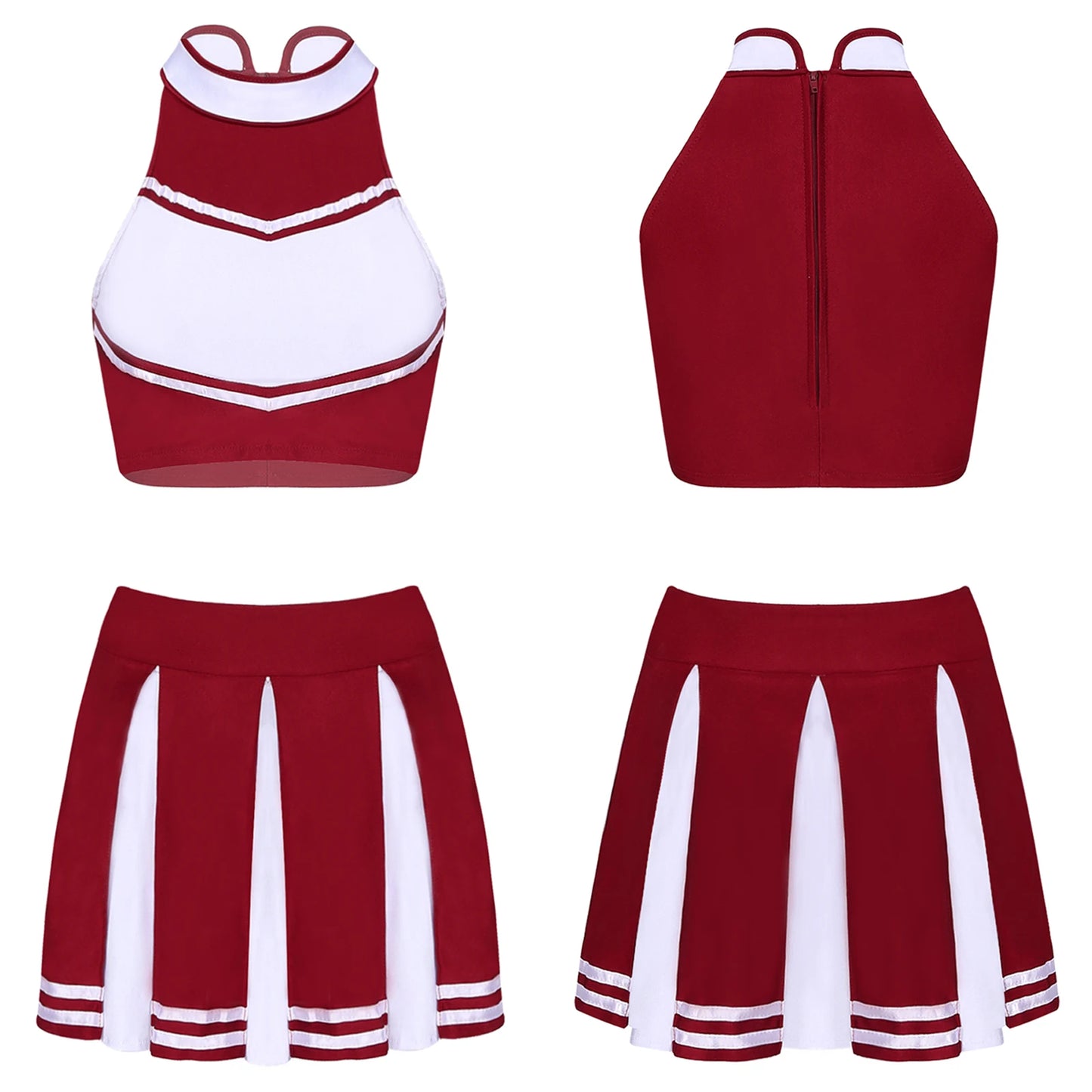 Adults Cheerleading Uniform Dance Costume