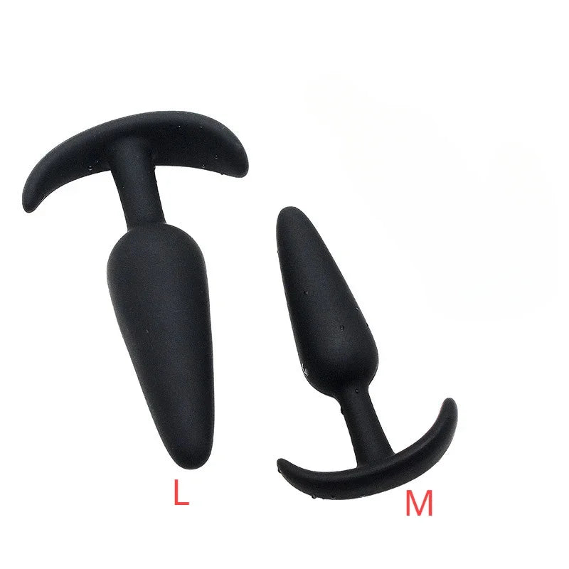 3 Sizes 100% Soft Silicone Adult Plug