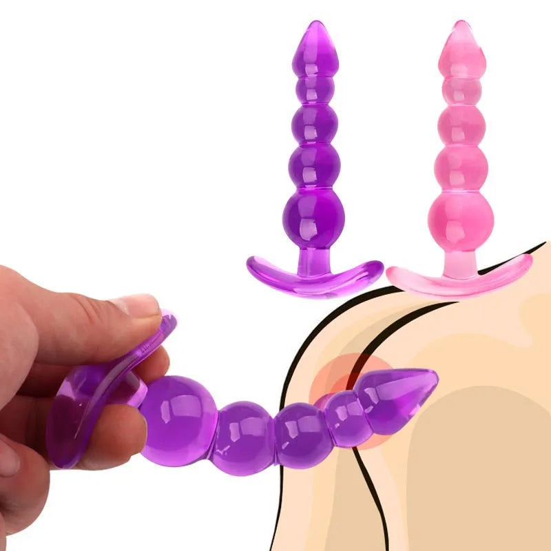 Soft Silicone Anal Plugs