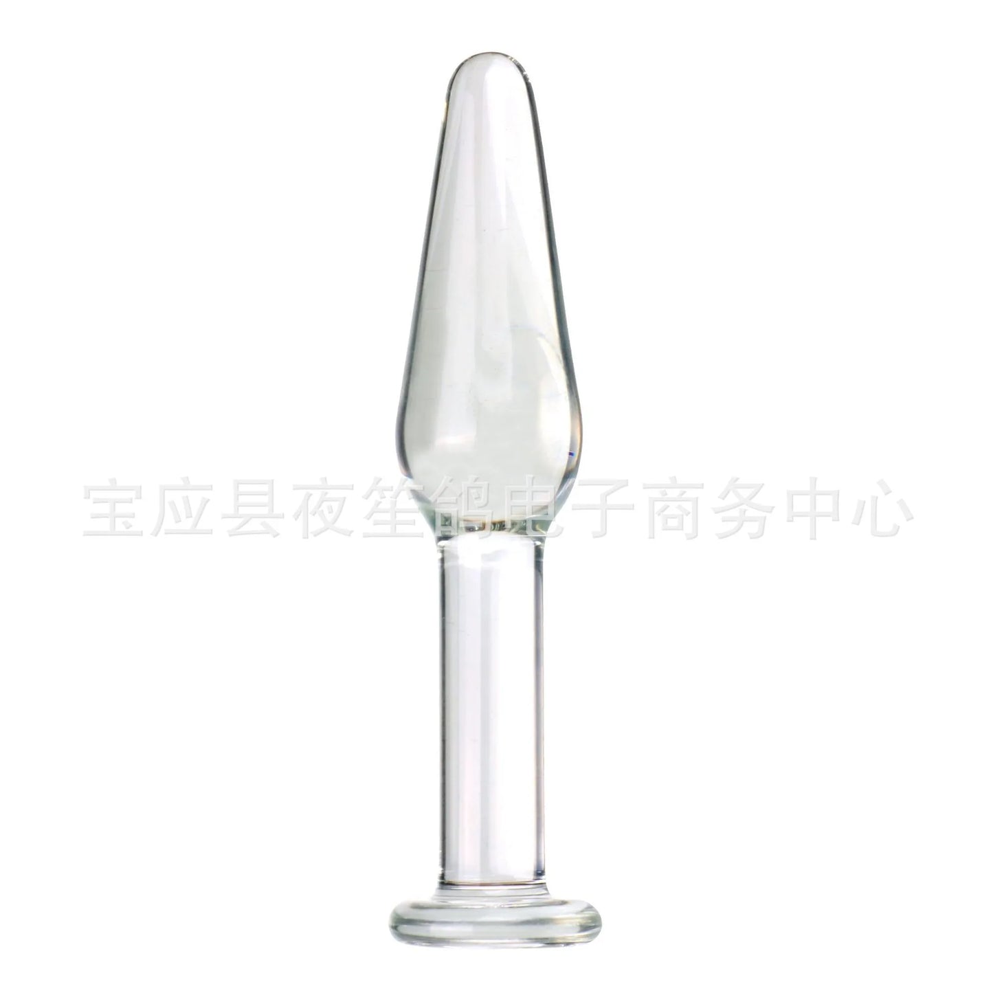 Small glass Anal Plug