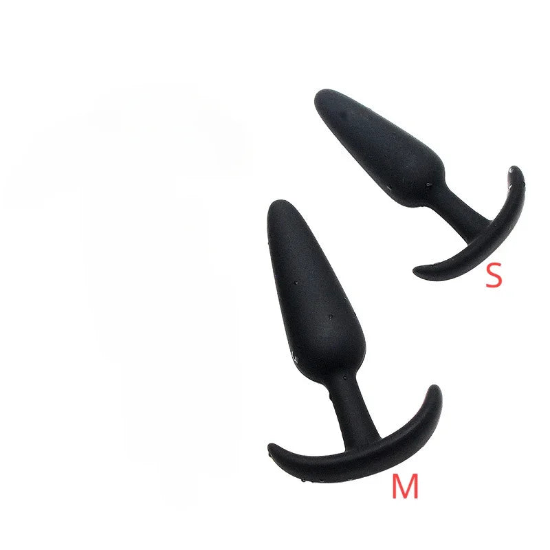 3 Sizes 100% Soft Silicone Adult Plug